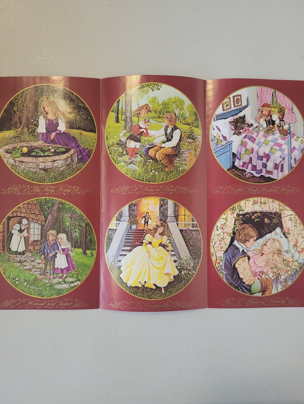 La Kaiser Red Storybook Fairy Tale Wall Art Panel